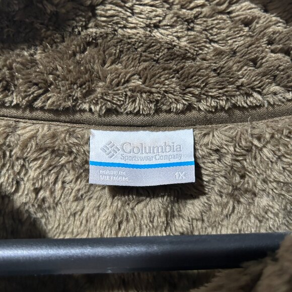 ***WOMENS COLUMBIA PLUSH ZIPPERED FLEECE*** - Picture 6 of 8
